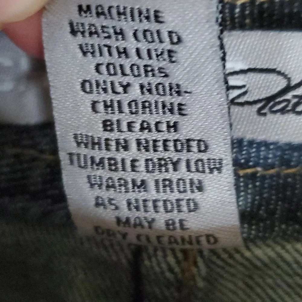 CHICO'S Womens Platinum Straight Leg Jeans Mid Rise Cotton & Spandex - Picture 5 of 13